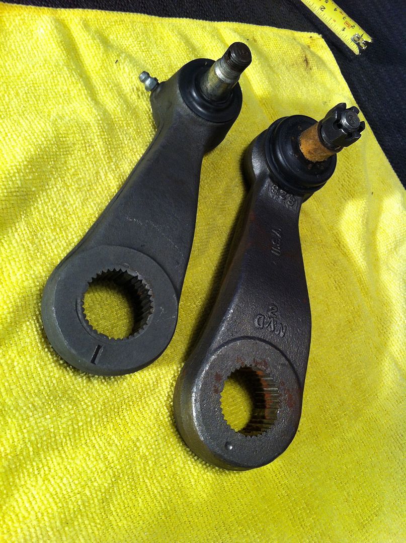 Correct Pitman arm for standard power steering Team Camaro Tech